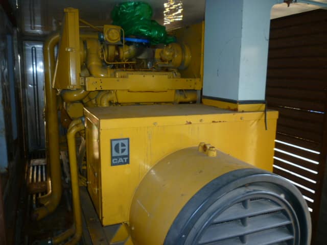 Enclosed Caterpillar G399 SITA natural gas generator